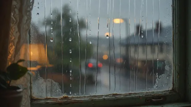 Rain on Window